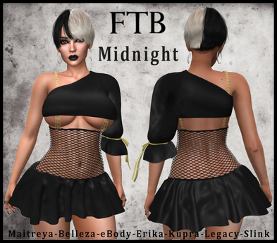 Second Life Marketplace - FTB Midnight Dress
